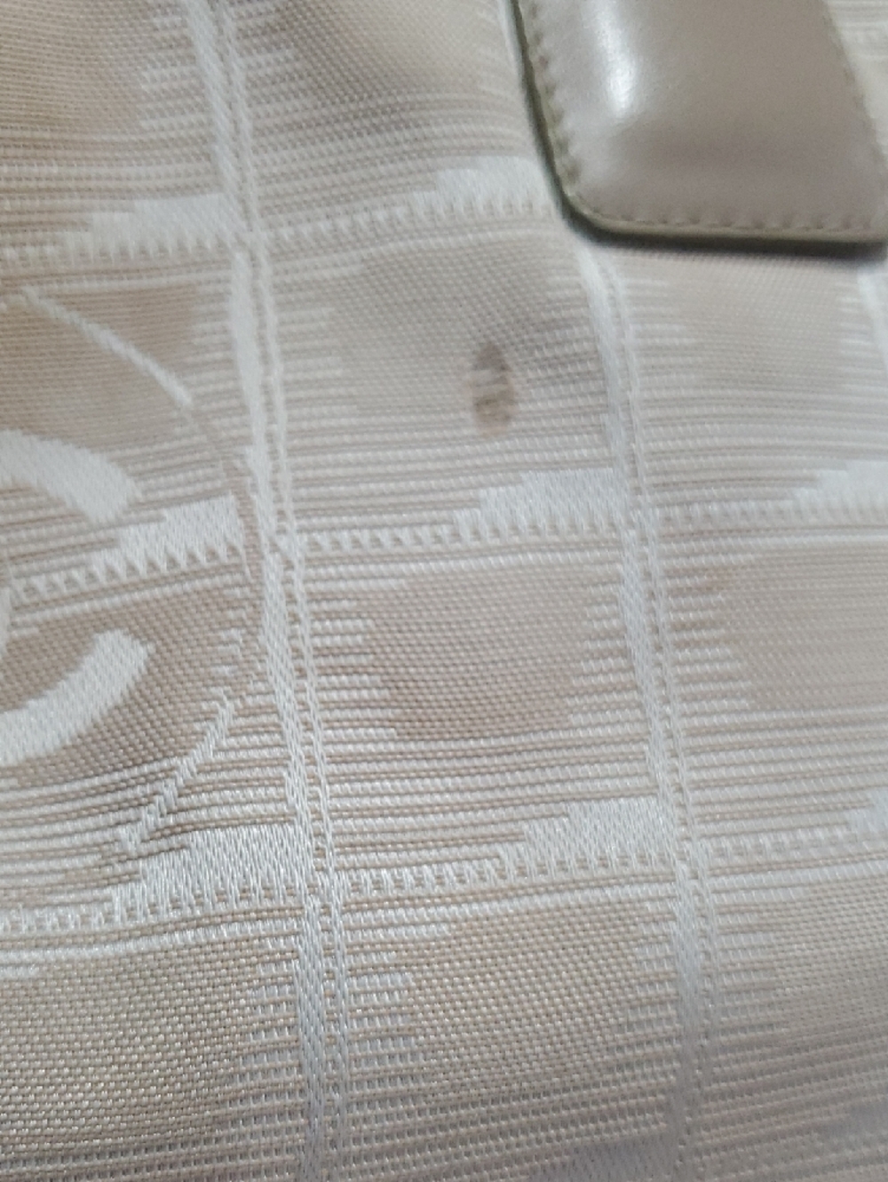 🇮🇹VINTAGE Chanel Travel Ligne Beige Large Tote - Picture 13 of 16